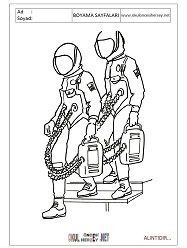 Astranot boyama sayfaları